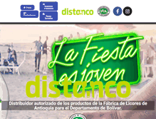 Tablet Screenshot of distanco.com